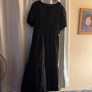 French Connection Black Maxi Dress